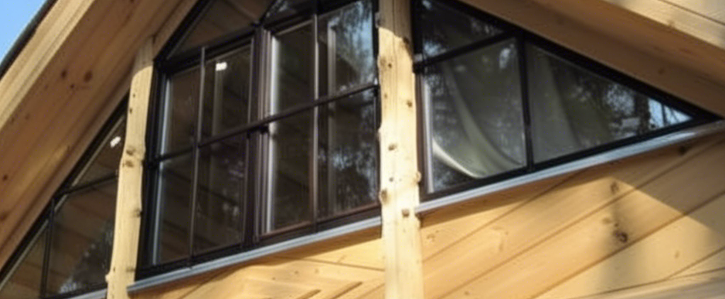 Триъгълни и трапецовидни прозорци